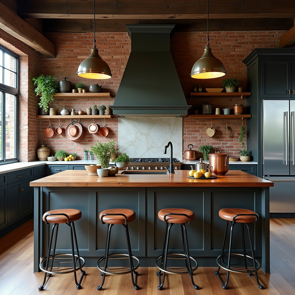 boho house kitchen 28