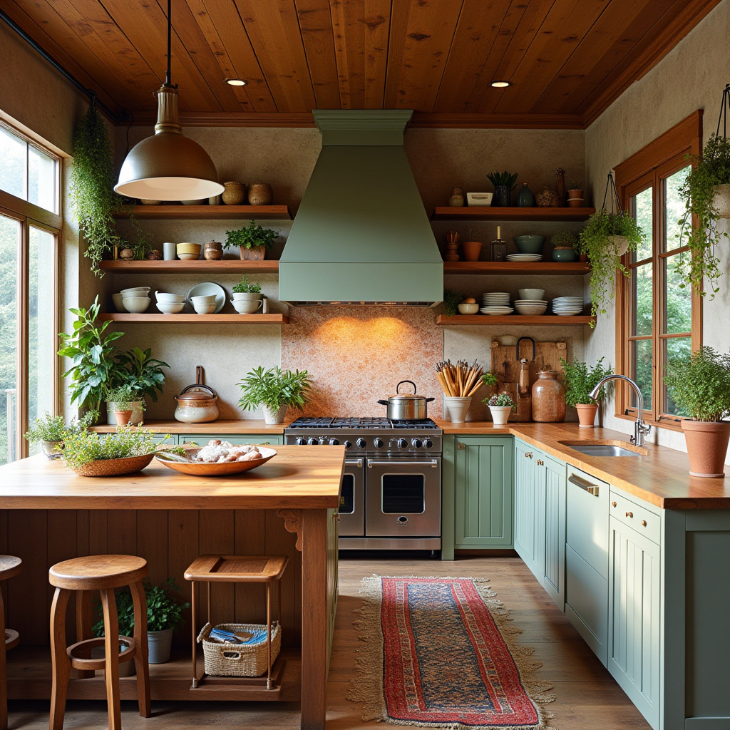 boho house kitchen 3