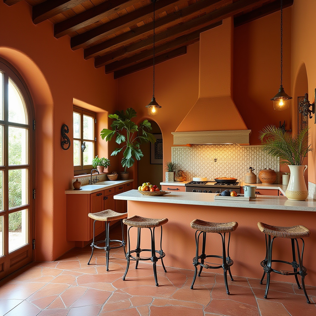 boho house kitchen 30