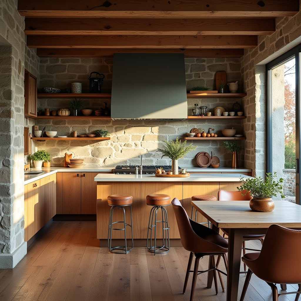boho house kitchen 33