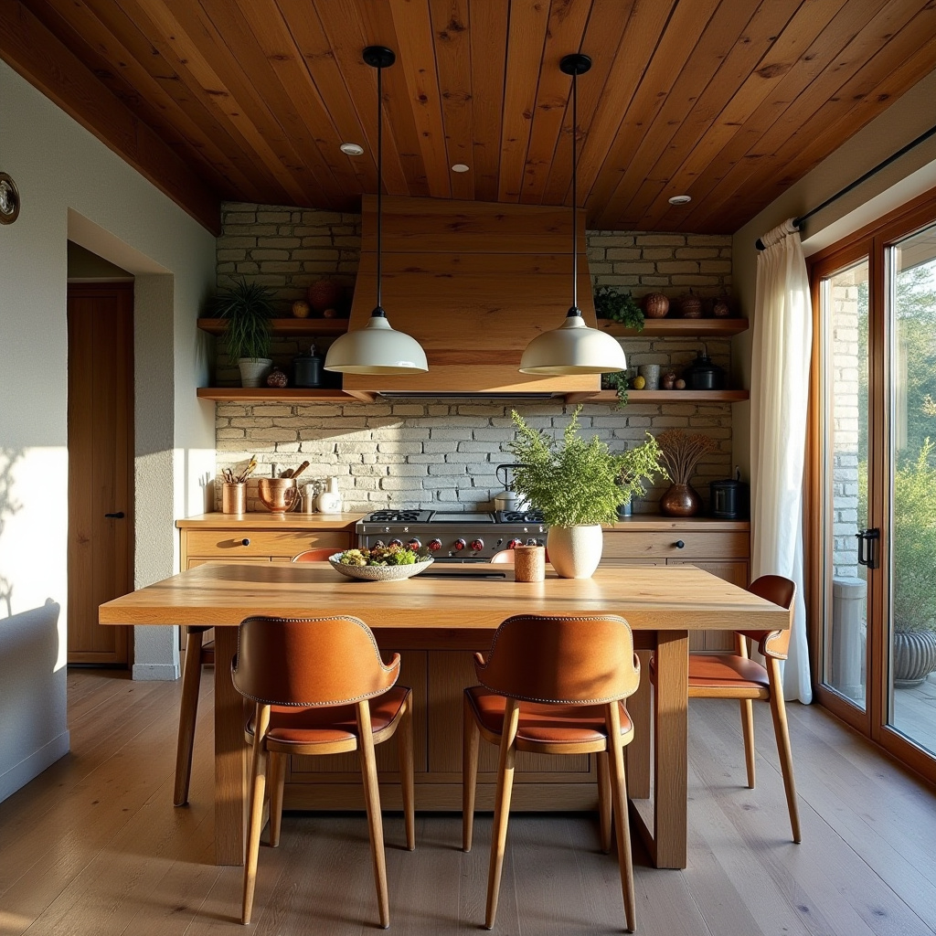boho house kitchen 34