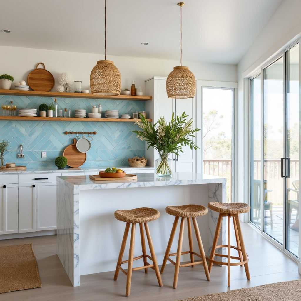boho house kitchen 35