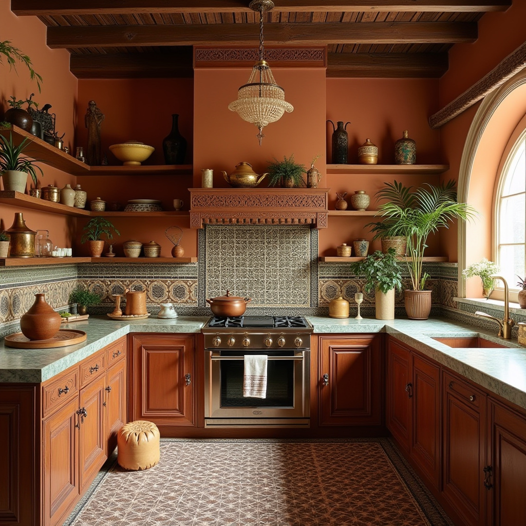 boho house kitchen 37