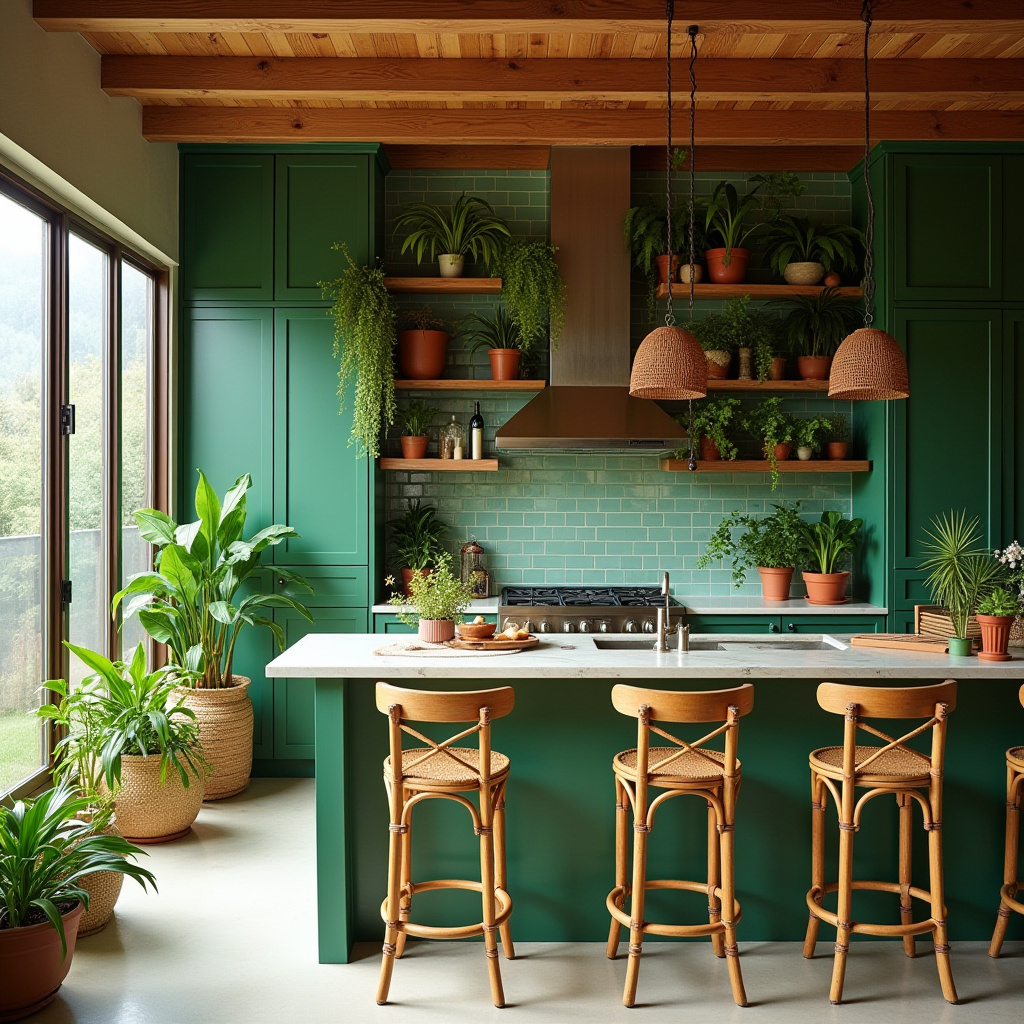 boho house kitchen 40