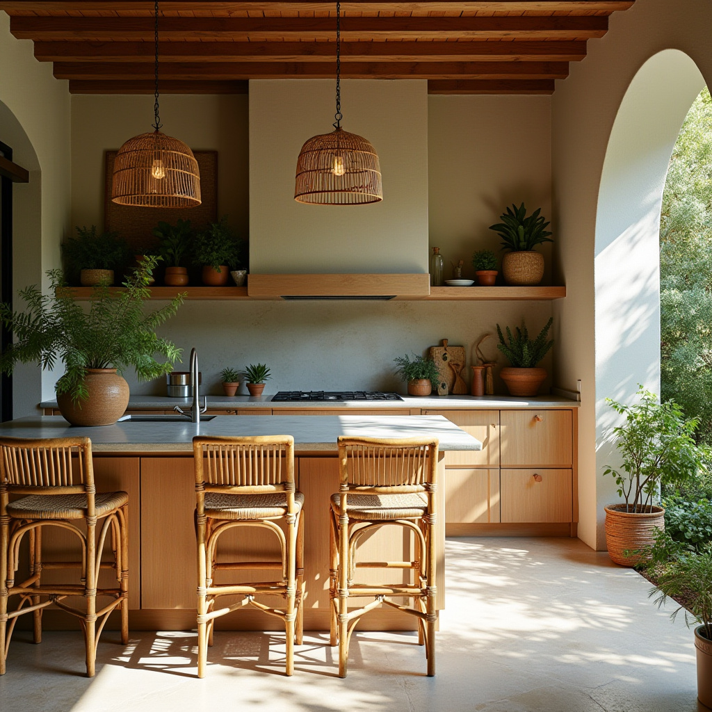 boho house kitchen 6