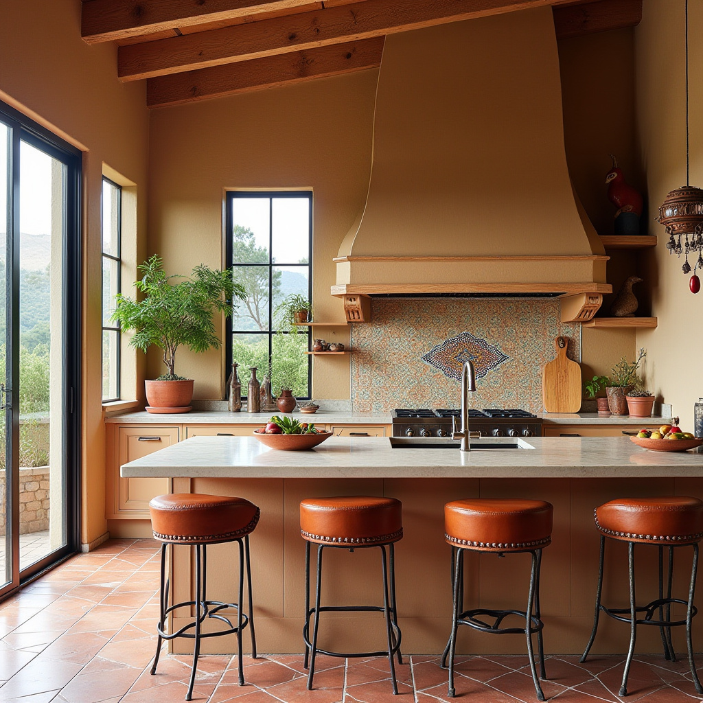 boho house kitchen 8