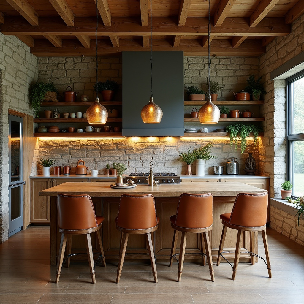 boho house kitchen 9