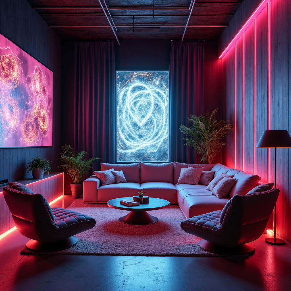 boho industrial living room 31