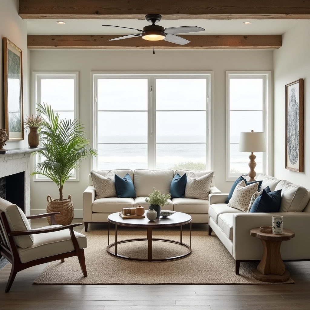 boho industrial living room 34