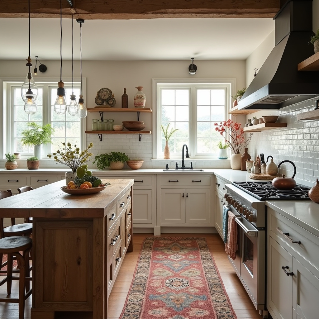 boho kitchen 27