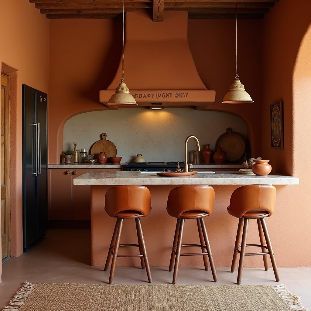 boho kitchen 33