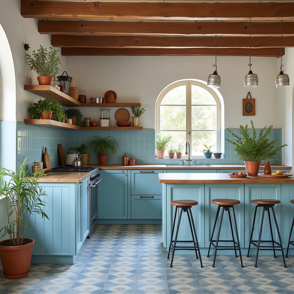 boho kitchen 9