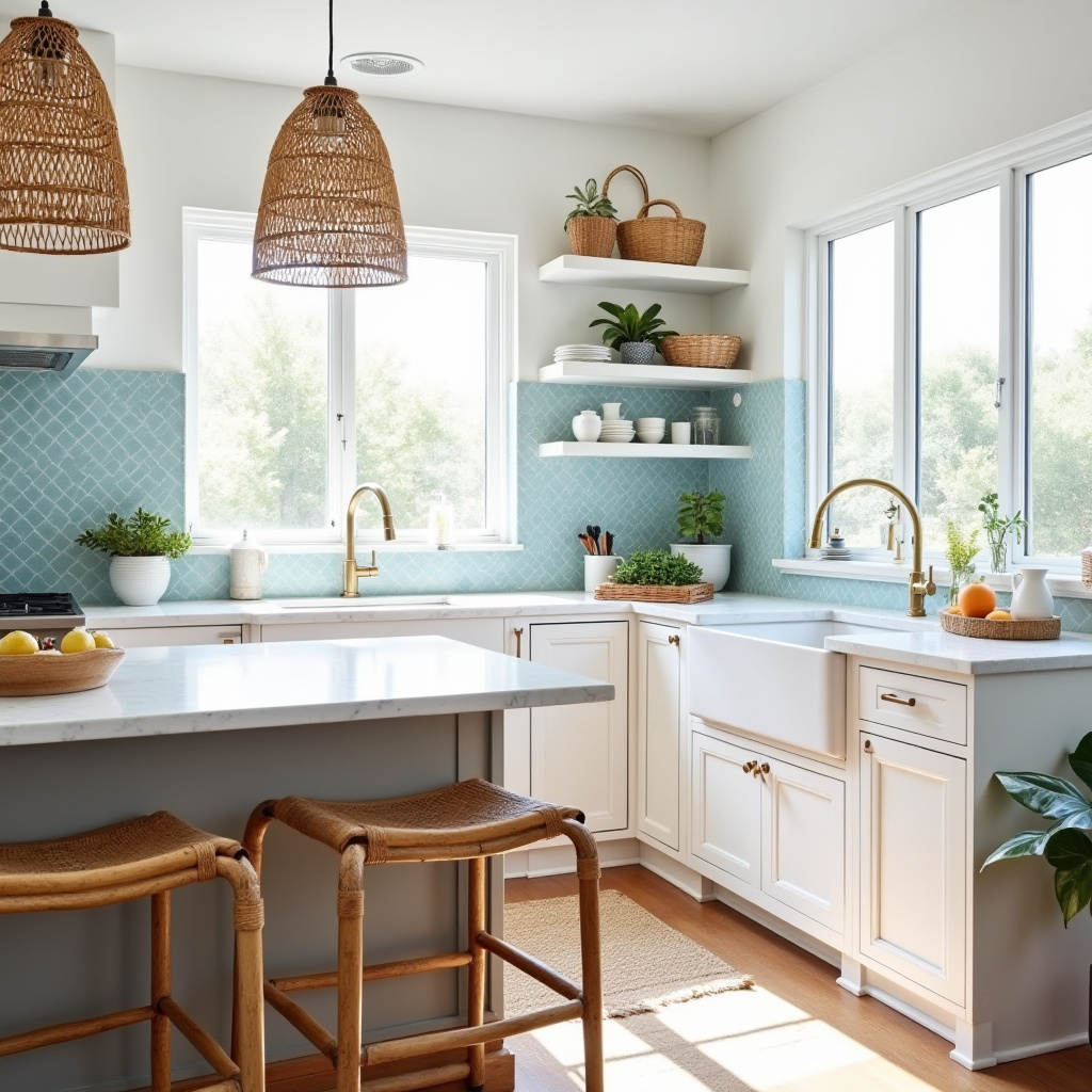 boho kitchen aesthetic 12
