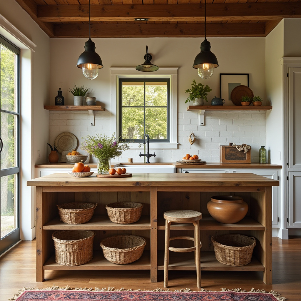 boho kitchen aesthetic 17