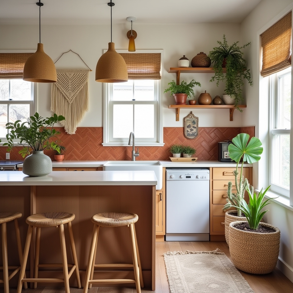 boho kitchen aesthetic 2