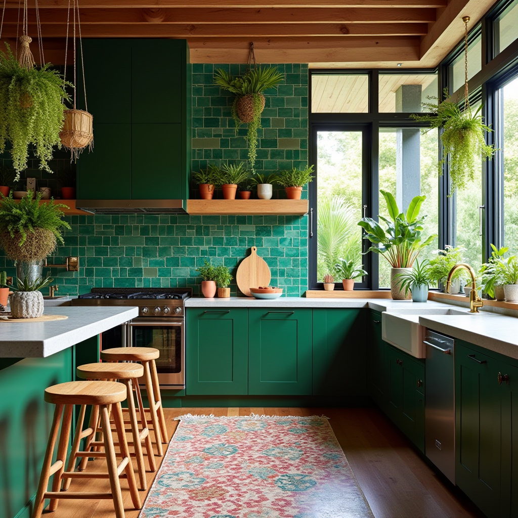 boho kitchen aesthetic 28