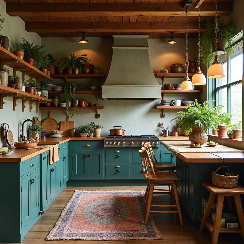 boho kitchen aesthetic 3
