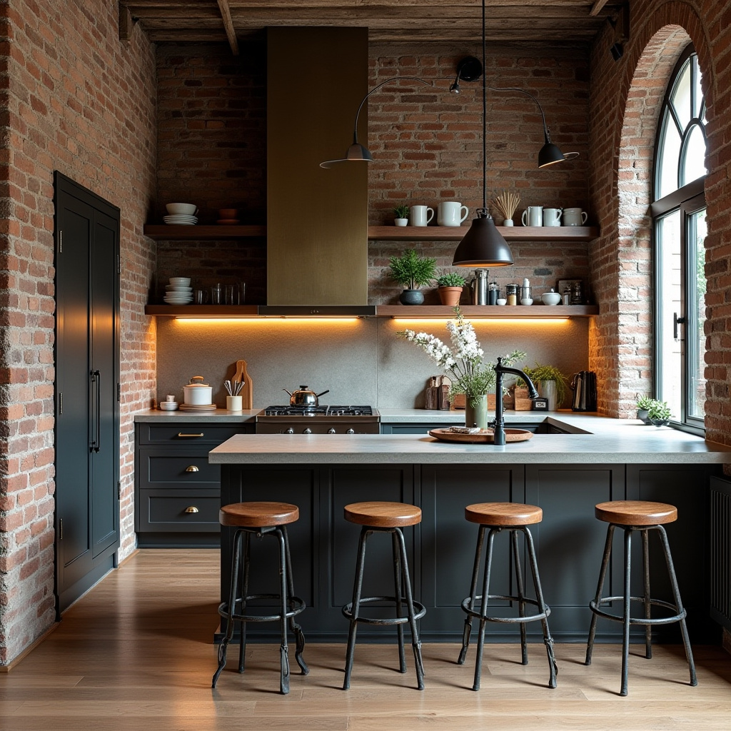 boho kitchen apartment 10