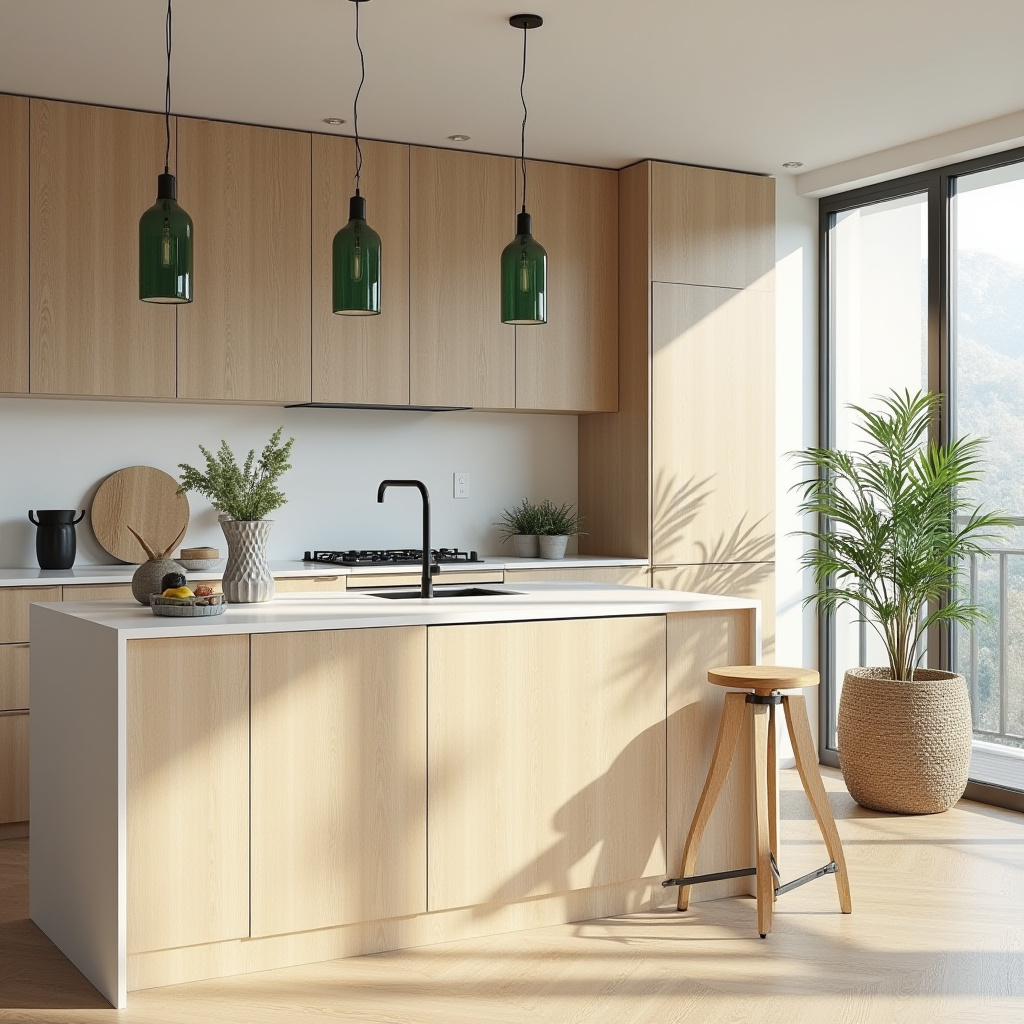boho kitchen apartment 12