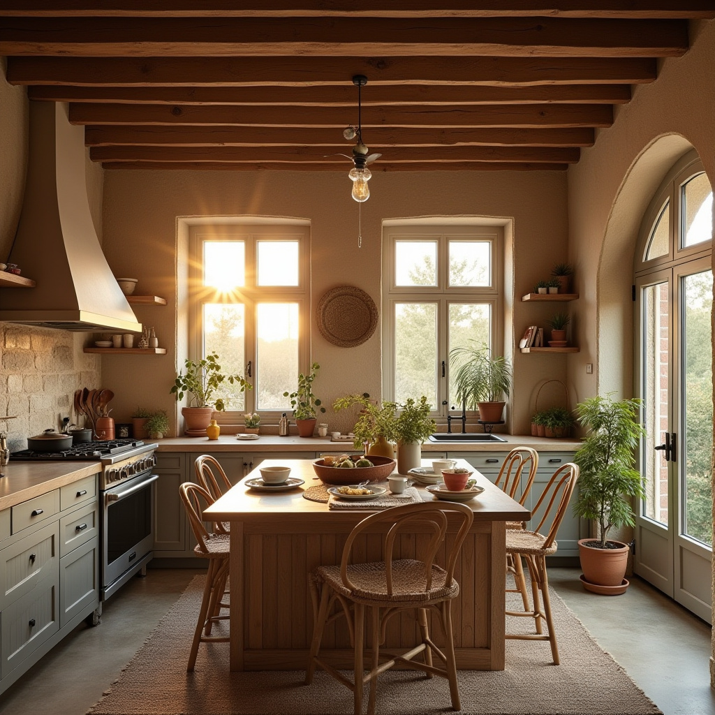 boho kitchen apartment 13