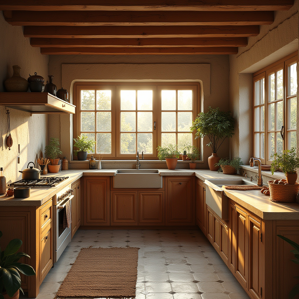 boho kitchen apartment 14
