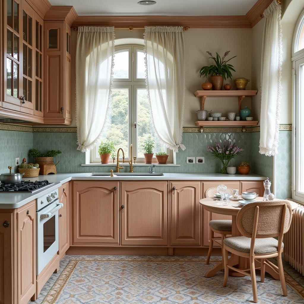 boho kitchen apartment 15
