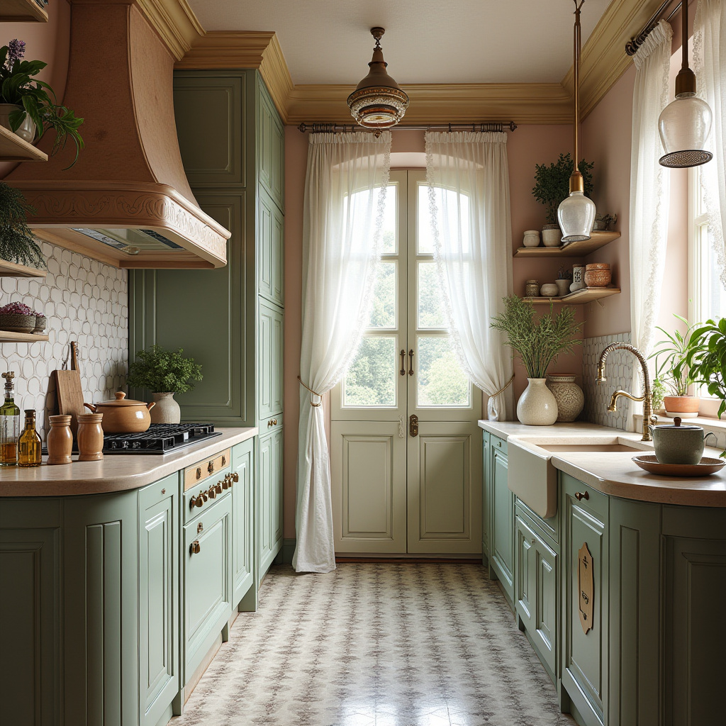 boho kitchen apartment 16