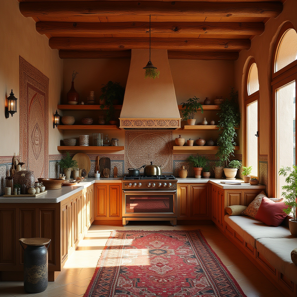 boho kitchen apartment 22