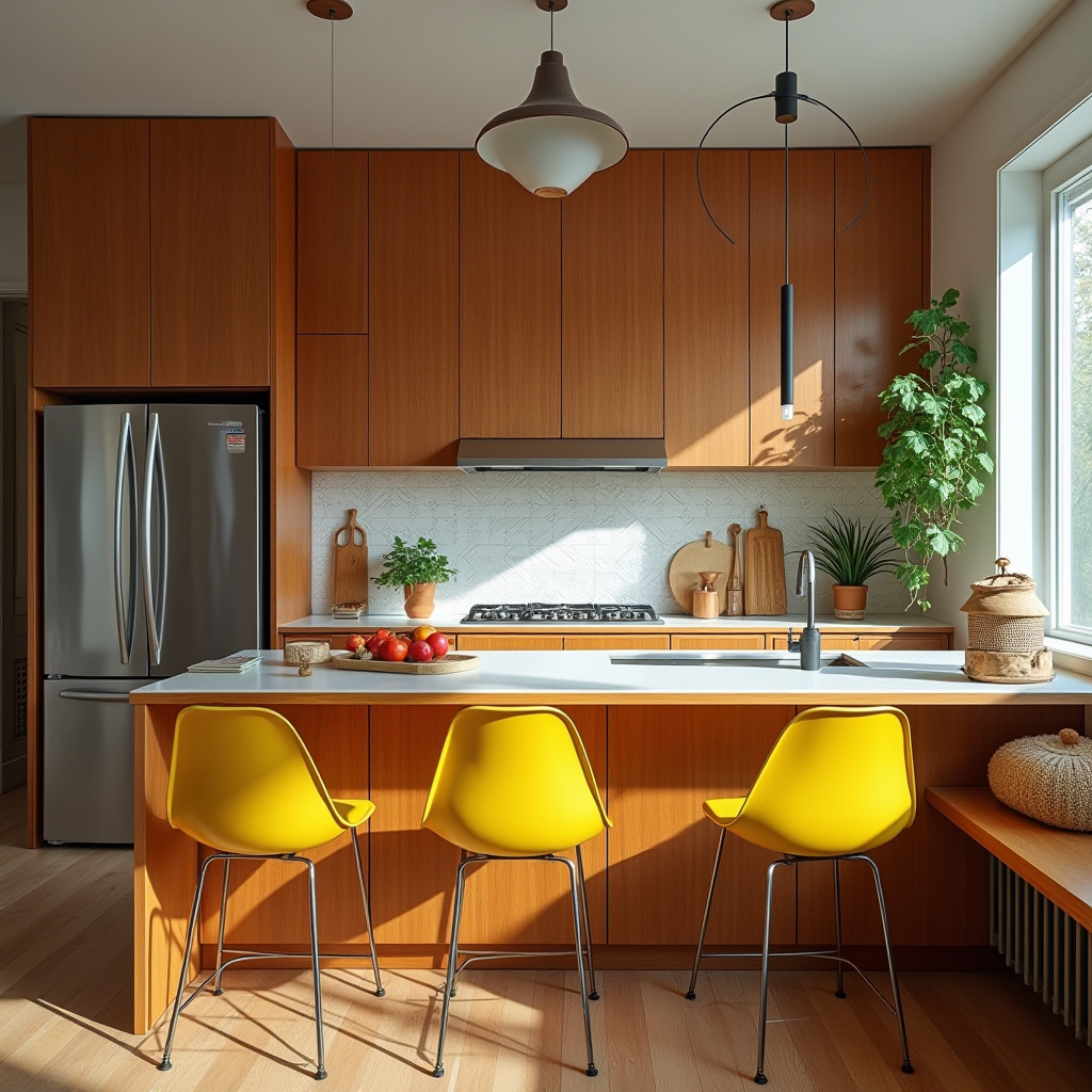 boho kitchen apartment 23