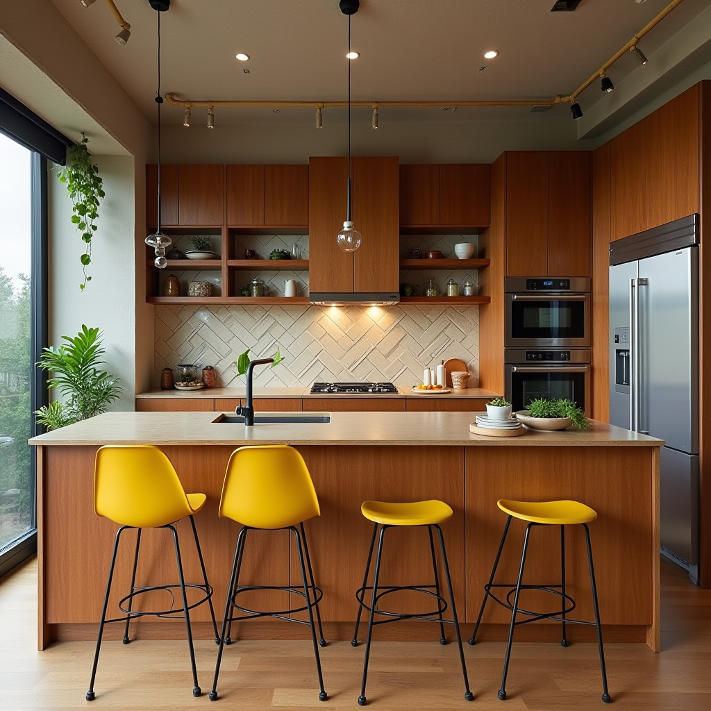 boho kitchen apartment 24