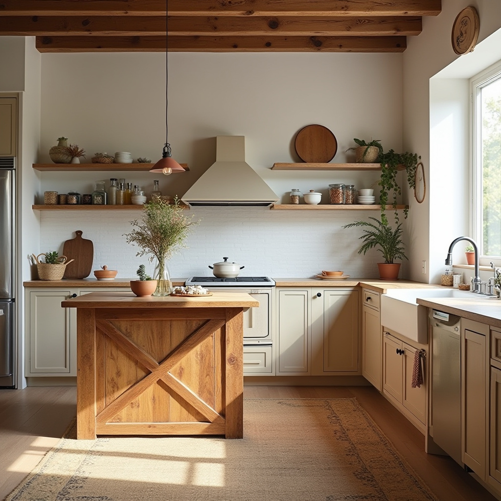 boho kitchen apartment 26