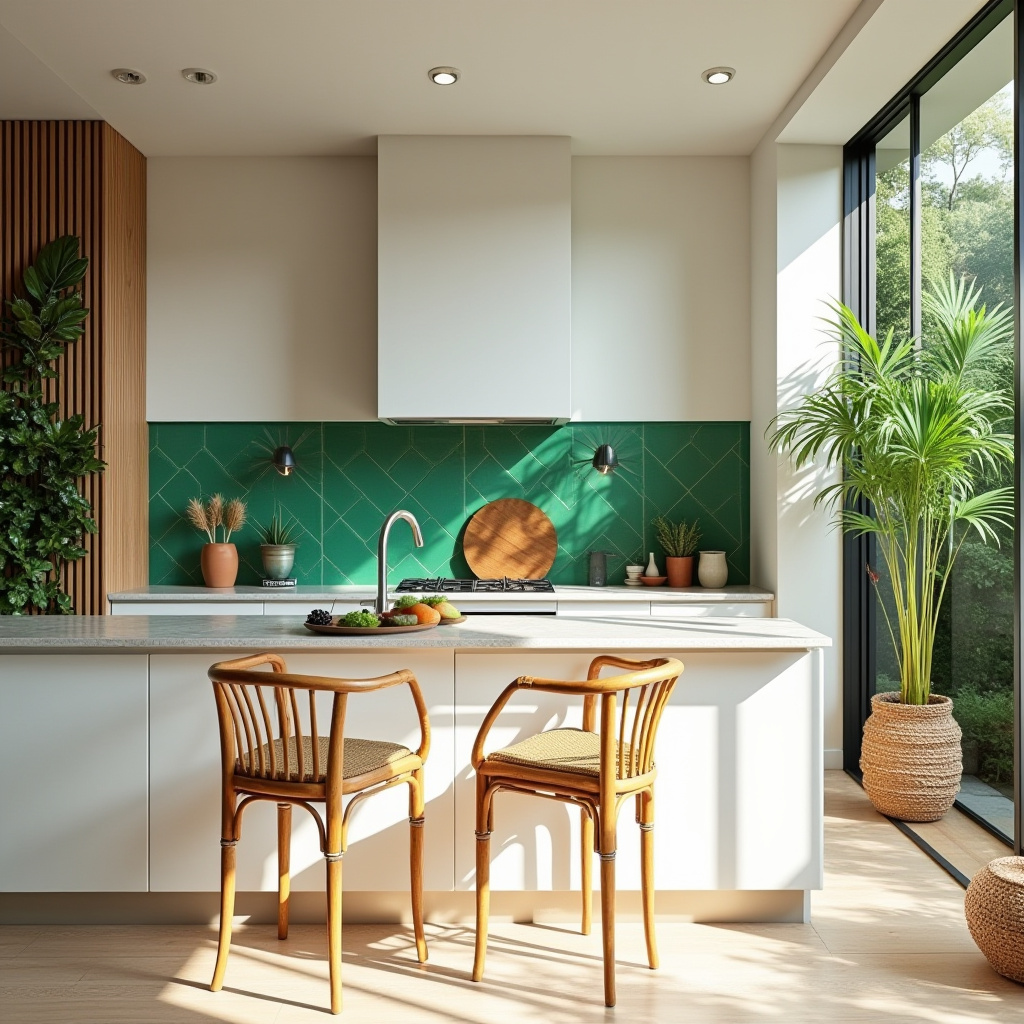 boho kitchen apartment 28