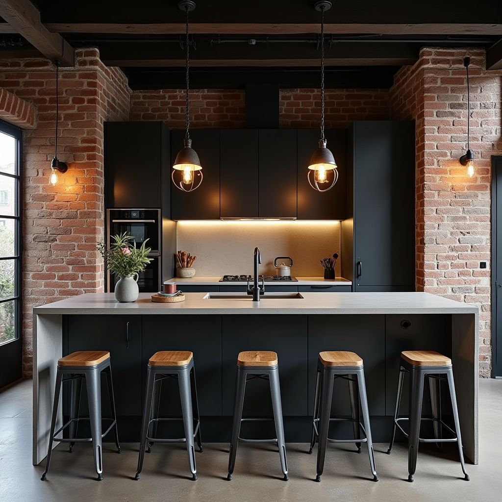 boho kitchen apartment 33