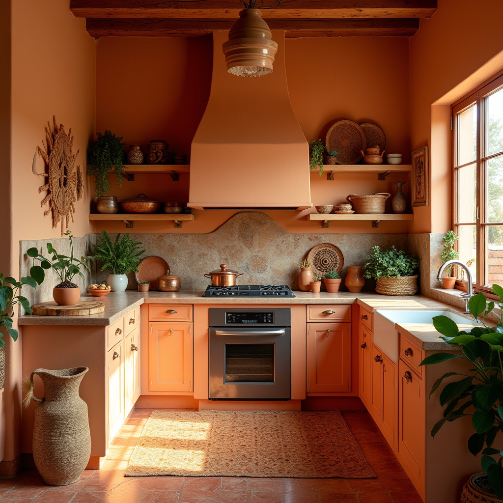 boho kitchen apartment 35