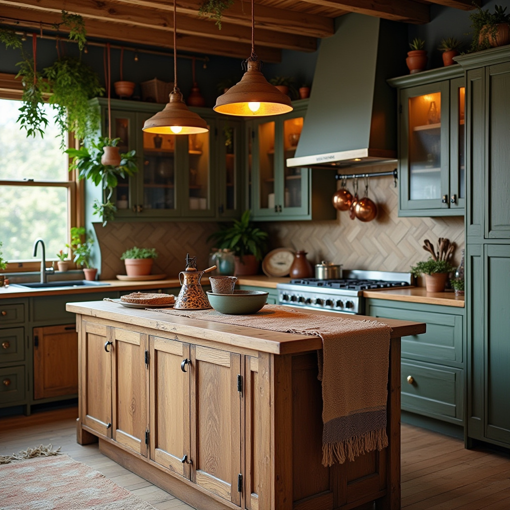 boho kitchen apartment 4