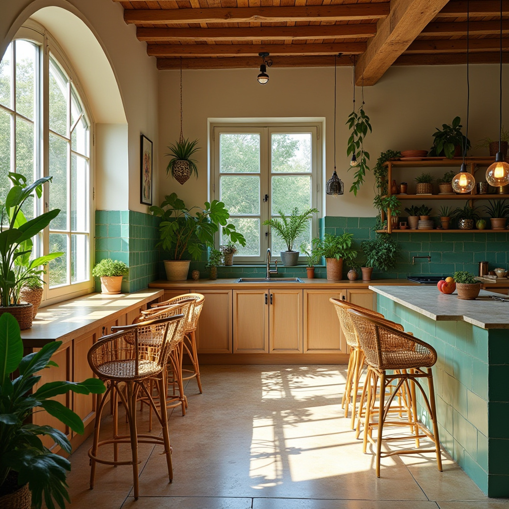 boho kitchen apartment 6