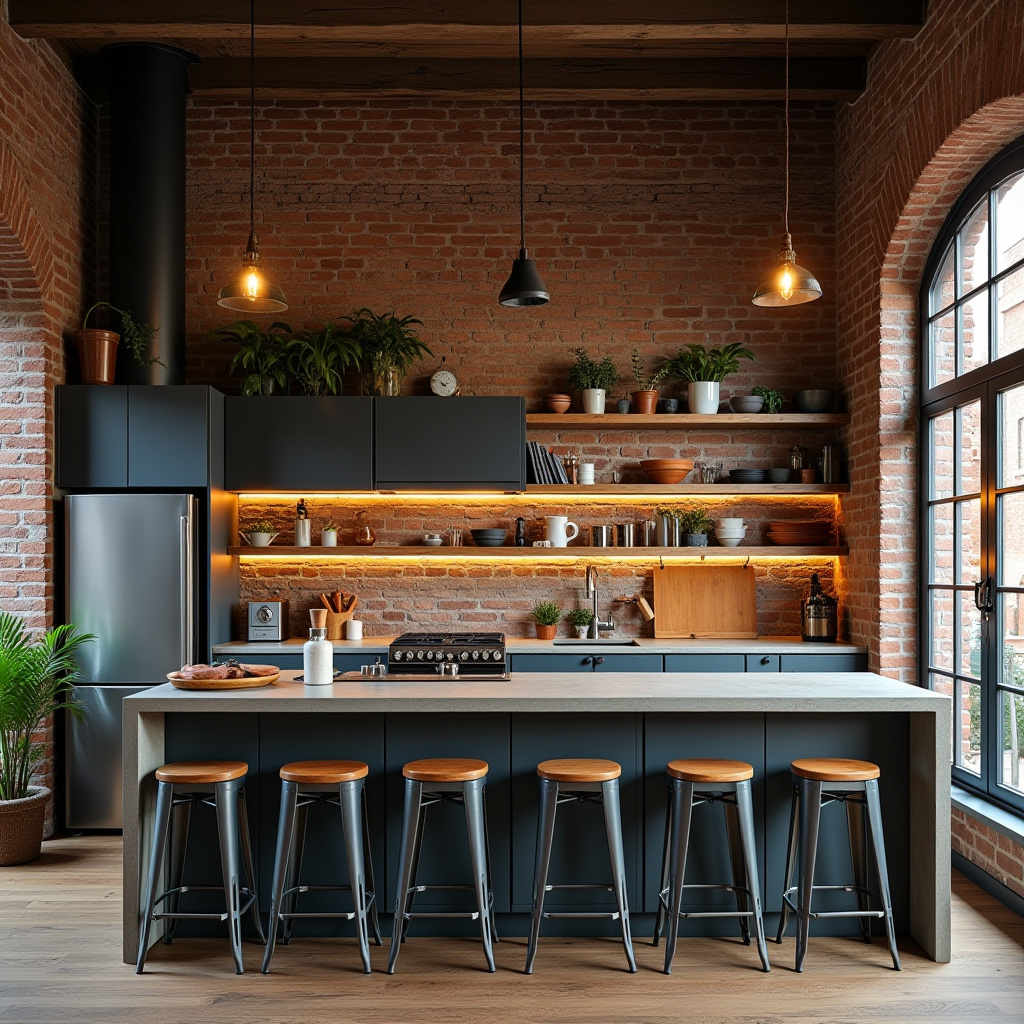 boho kitchen apartment 9