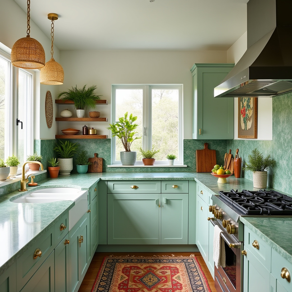 boho kitchen art 33
