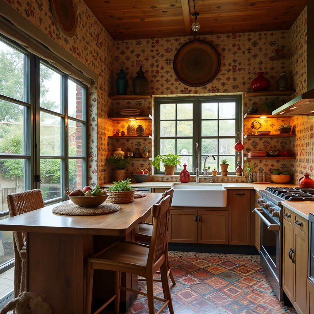 boho kitchen art 39