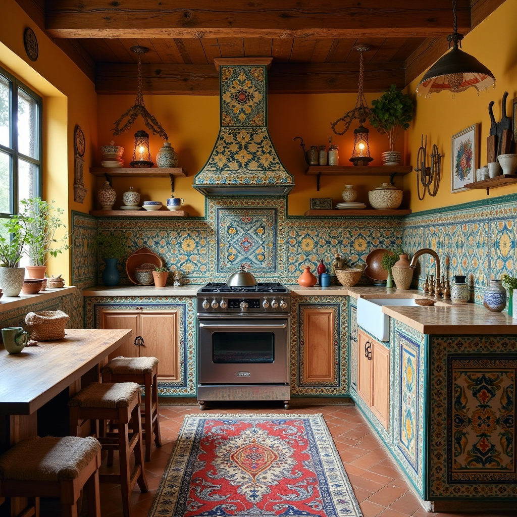 boho kitchen art 40