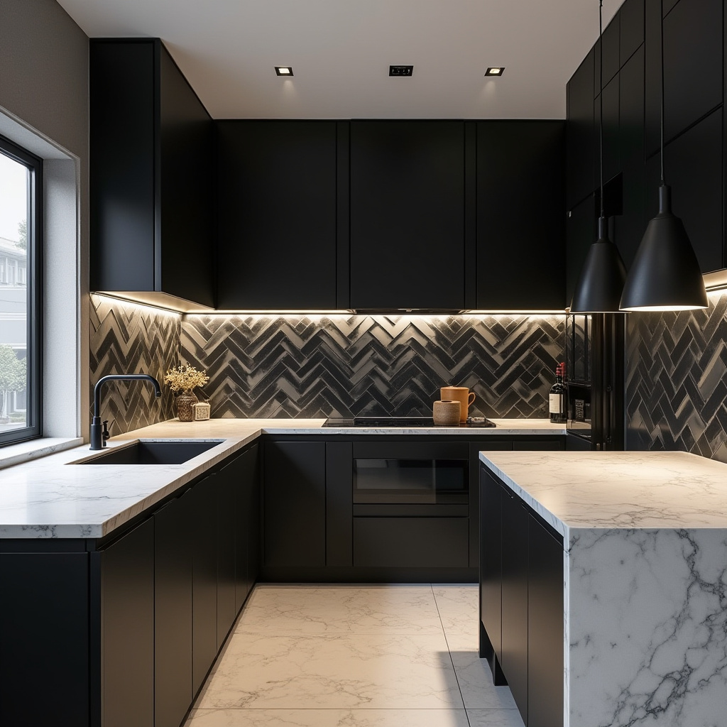 boho kitchen backsplash 39