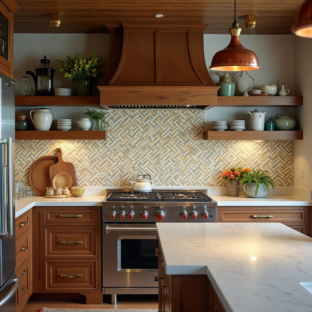 boho kitchen backsplash 4