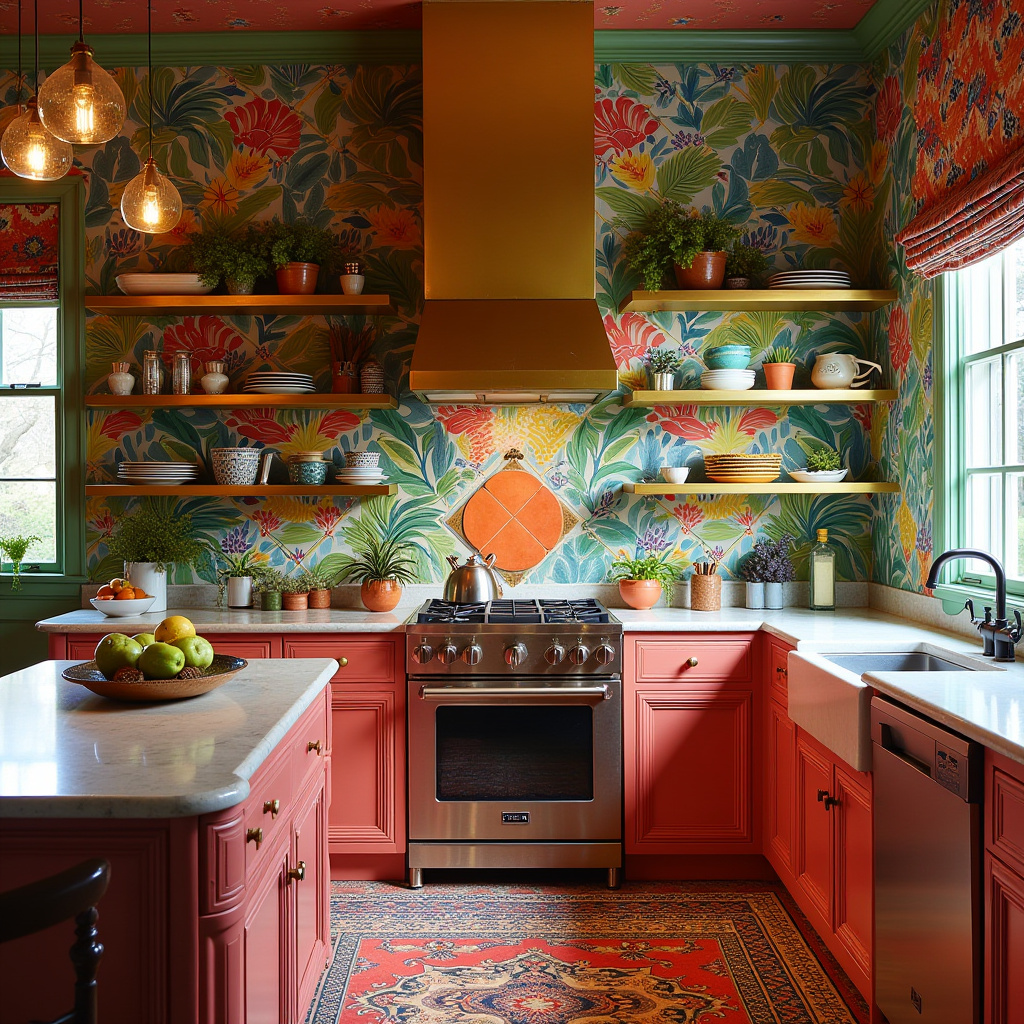 boho kitchen backsplash 7