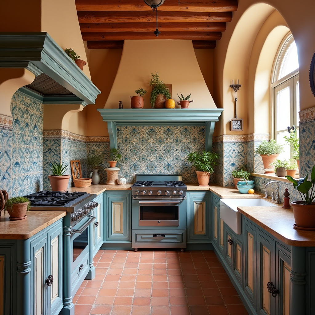boho kitchen backsplash ideas 15