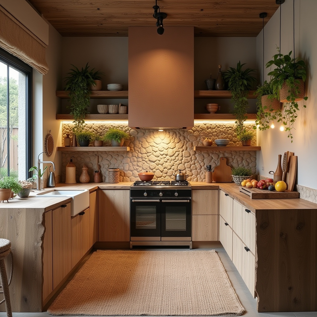 boho kitchen backsplash ideas 20