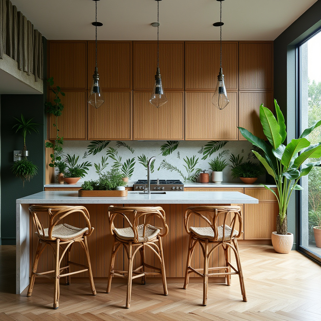 boho kitchen backsplash ideas 28