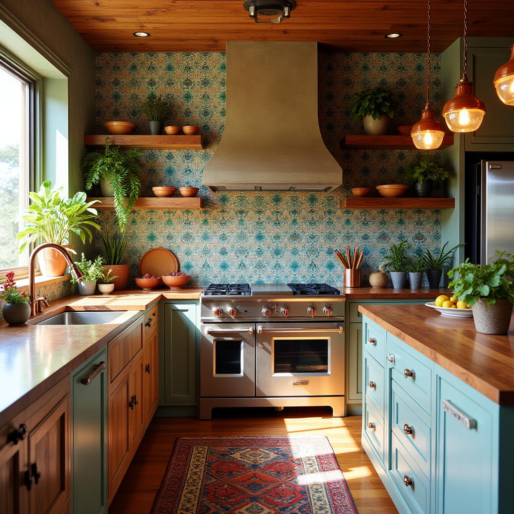 boho kitchen backsplash ideas 3