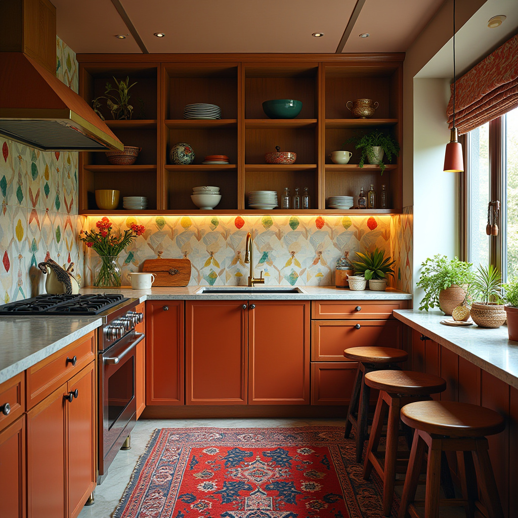 boho kitchen backsplash ideas 30