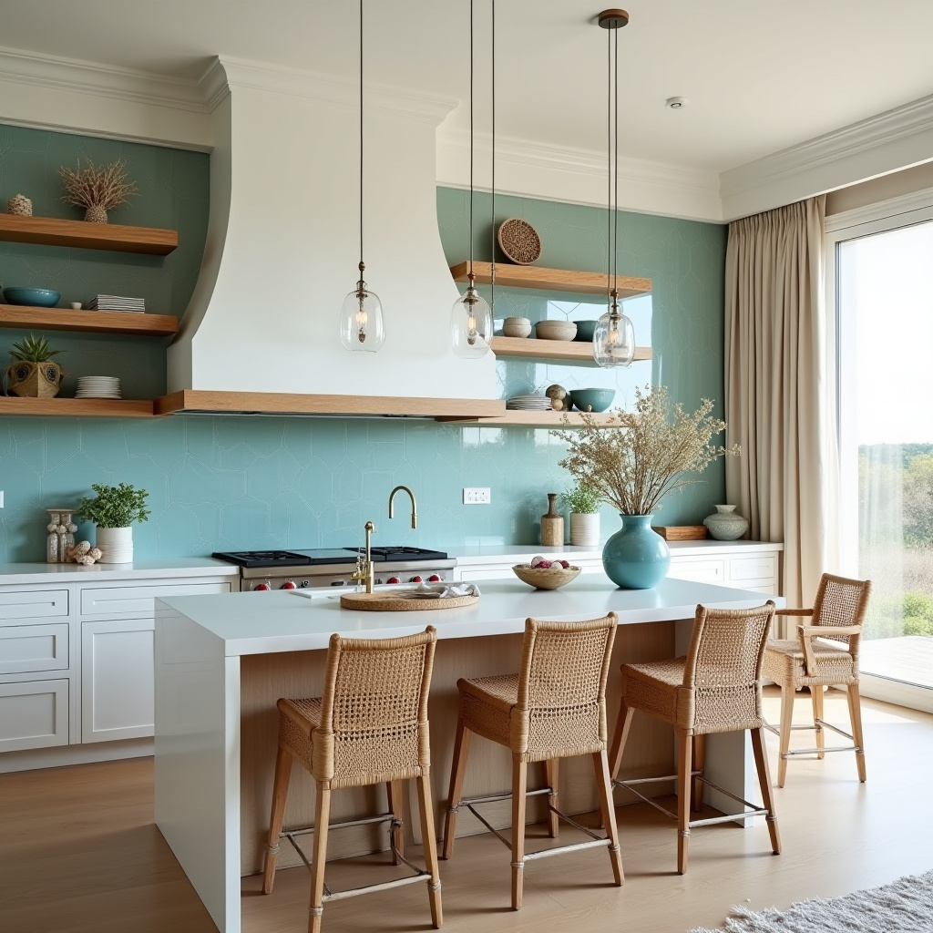 boho kitchen backsplash ideas 37