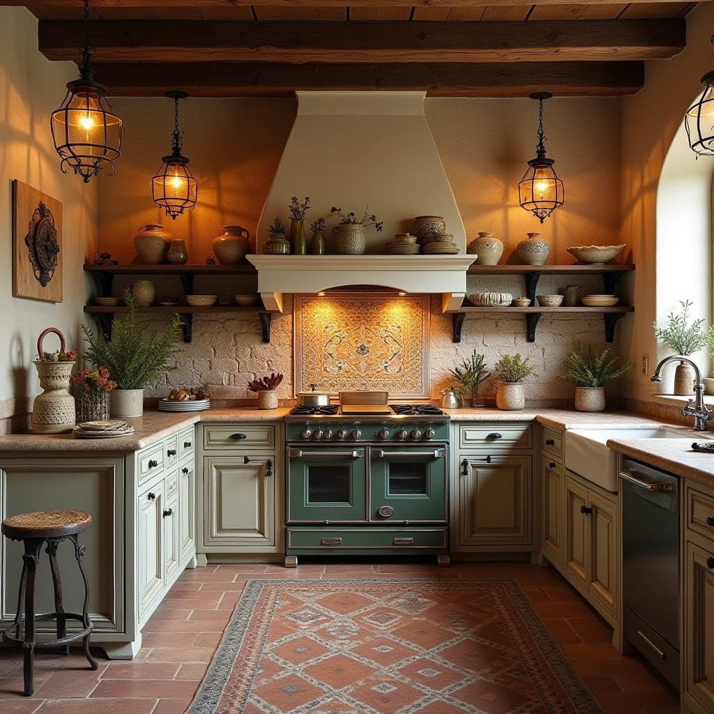boho kitchen backsplash ideas 5